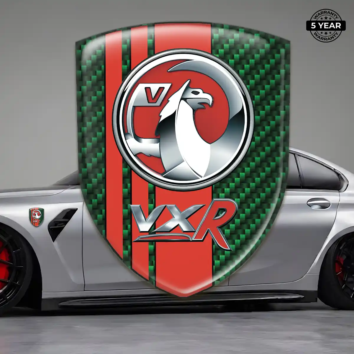 Vauxhall Resin Domed Sticker Outer Style