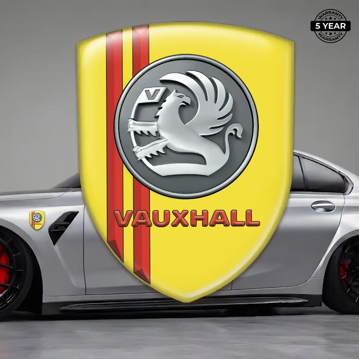 Vauxhall Resin Domed Sticker Prestige Line