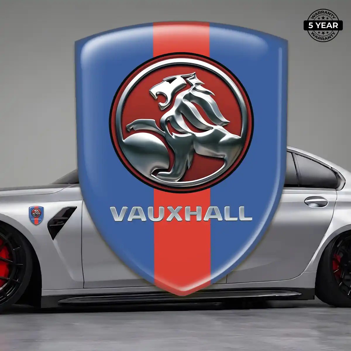 Vauxhall Resin Domed Sticker Prime Quality