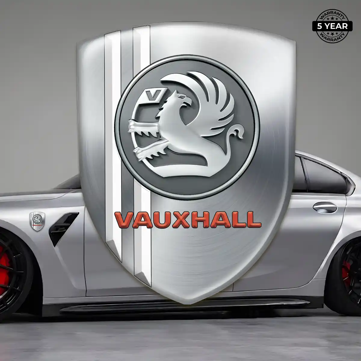Vauxhall Resin Domed Sticker Resin Elite