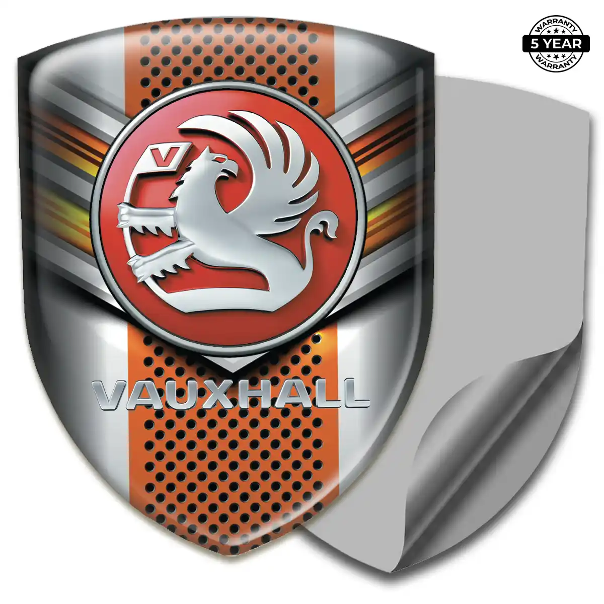Vauxhall Resin Emblem Sticker Cabin Style