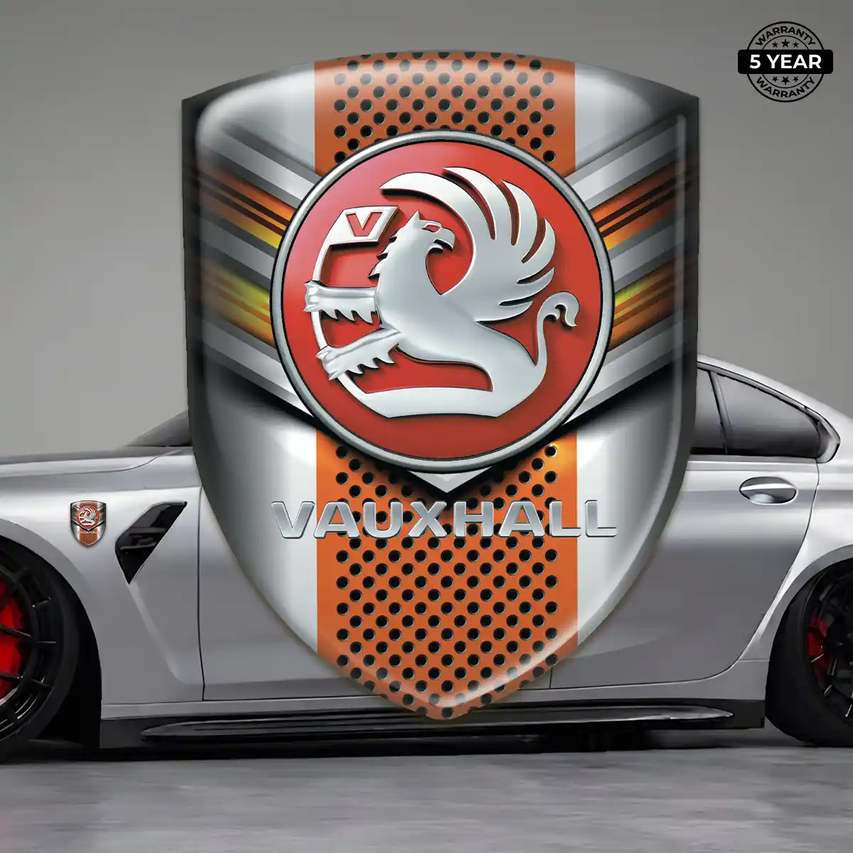 Vauxhall Resin Emblem Sticker Cabin Style