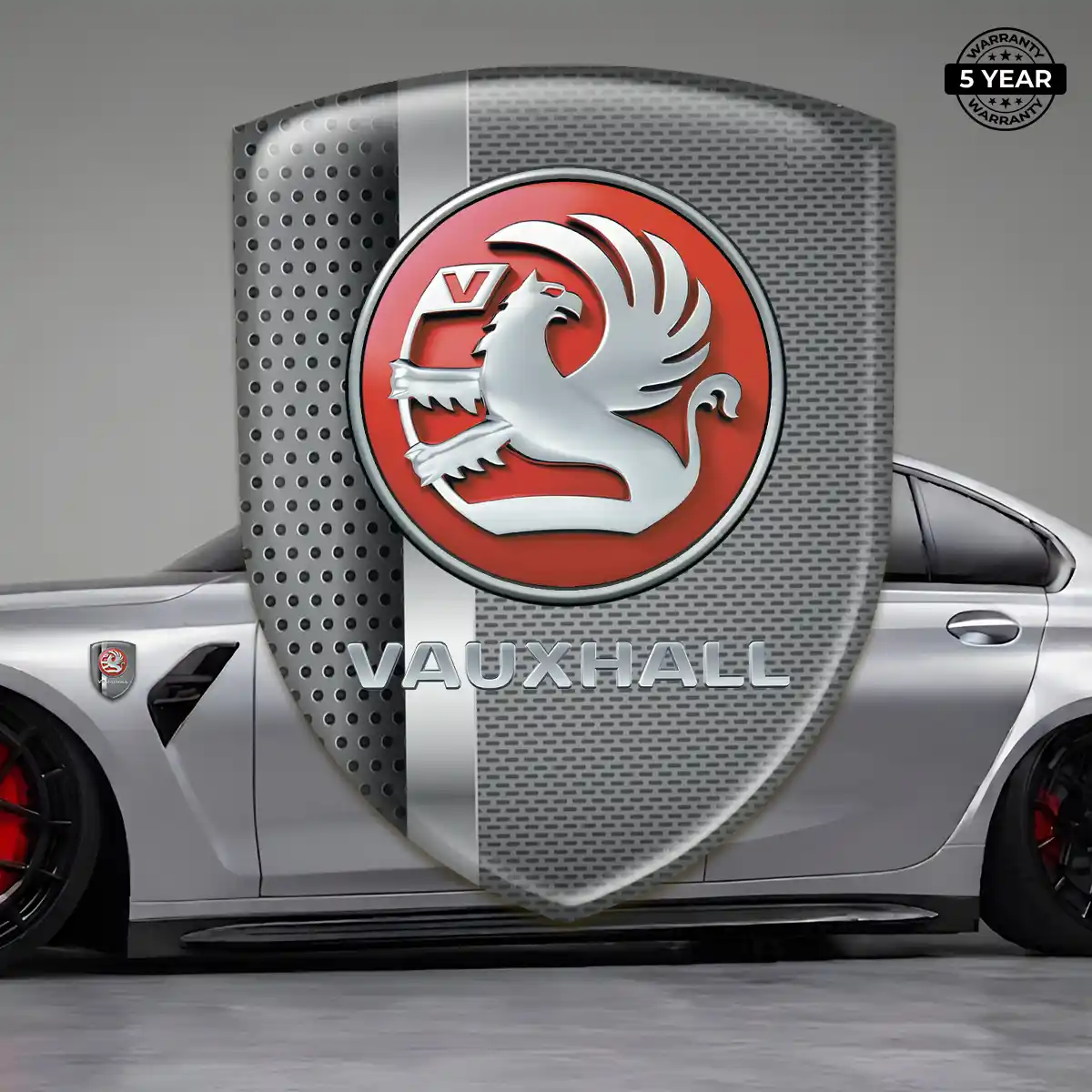 Vauxhall Resin Emblem Sticker Elite Finish