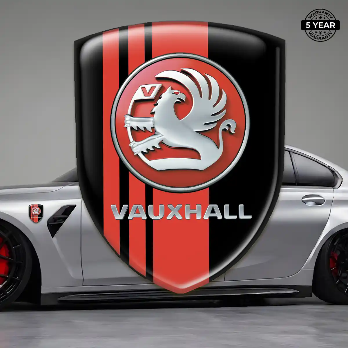 Vauxhall Resin Emblem Sticker Interior Elegance