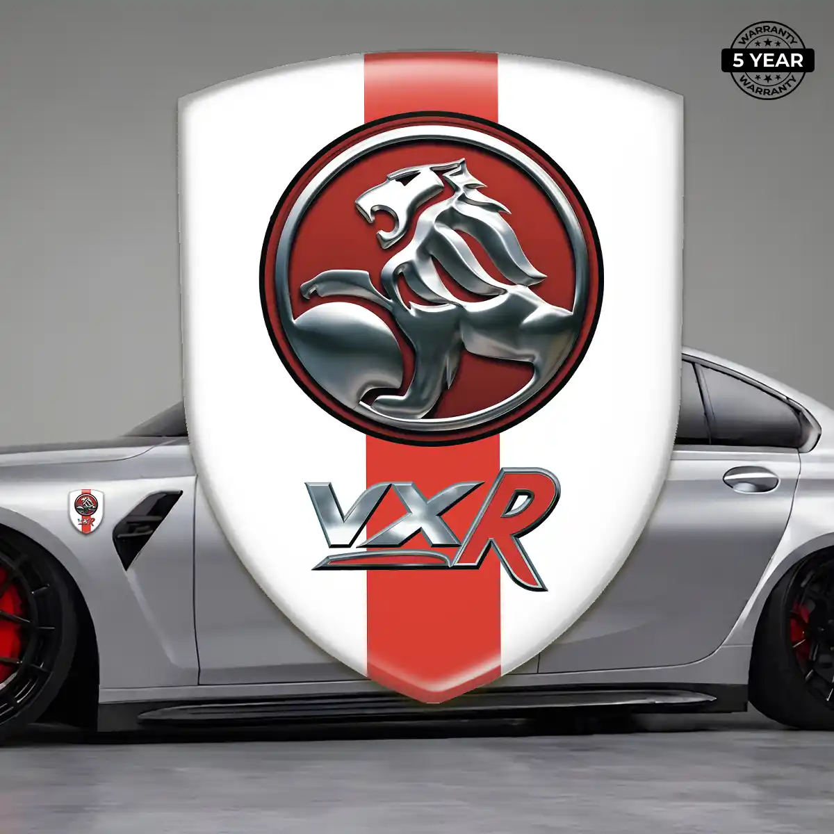 Vauxhall Resin Emblem Sticker Refined Design