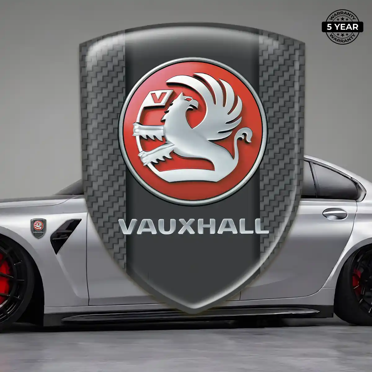 Vauxhall Resin Emblem Sticker Resin Elite