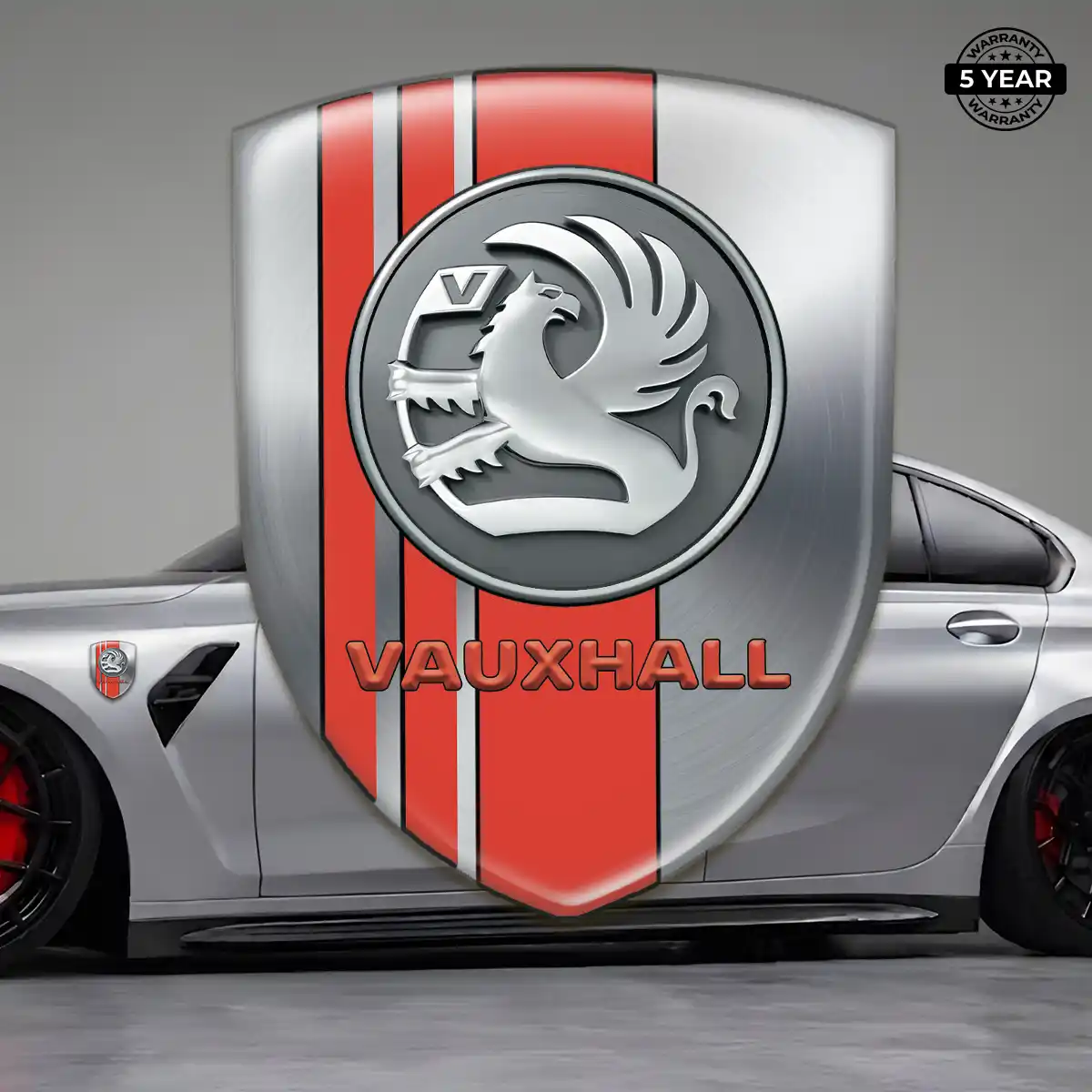 Vauxhall Resin Emblem Sticker Resin Luxe