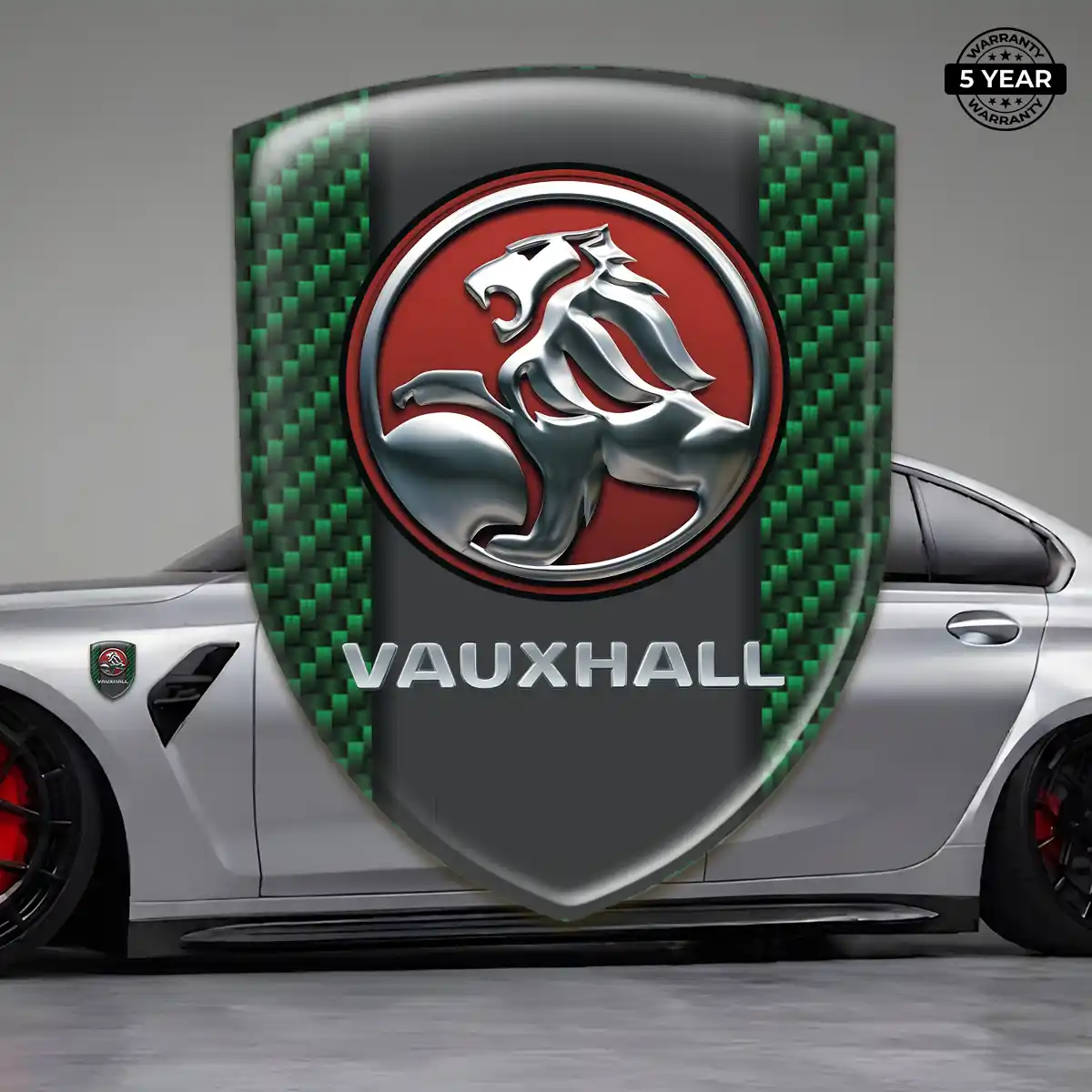 Vauxhall Self Adhesive Emblem Sticker Deluxe Edition