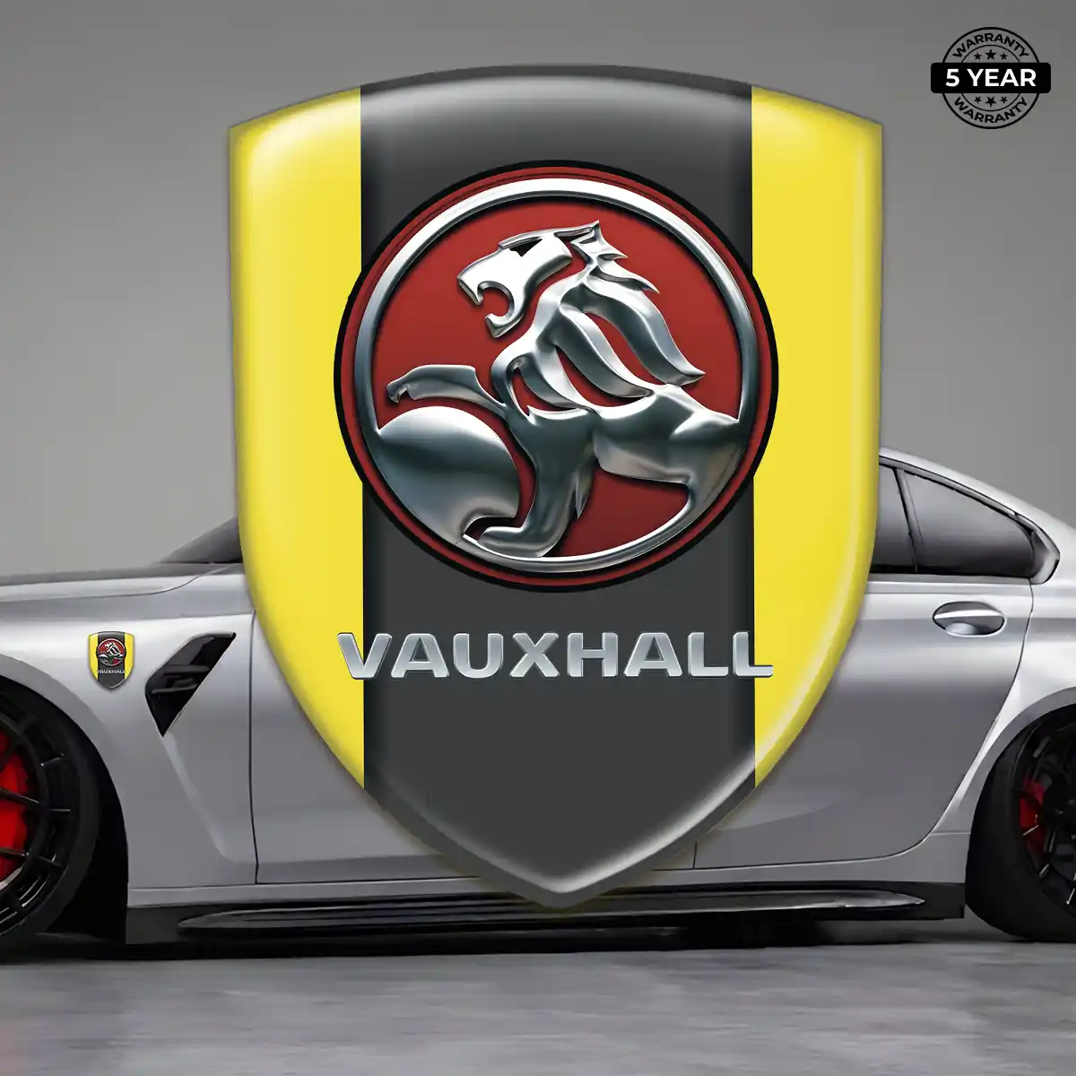 Vauxhall Self Adhesive Emblem Sticker Interior Luxe