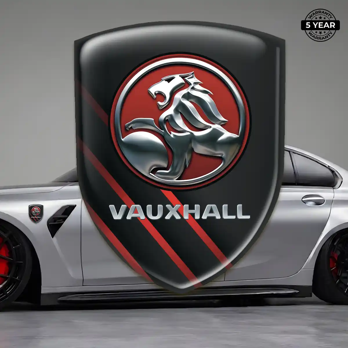 Vauxhall Self Adhesive Emblem Sticker Resin Luxe
