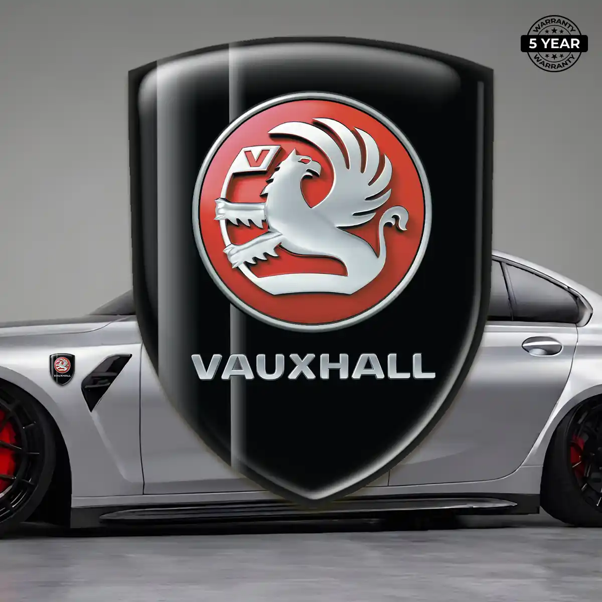 Vauxhall Silicone Badge Outer Style