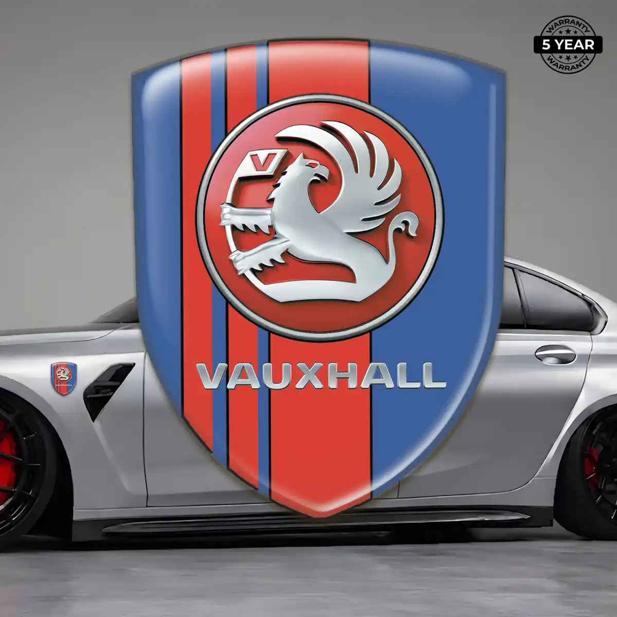 Vauxhall Silicone Badge Resin Elite