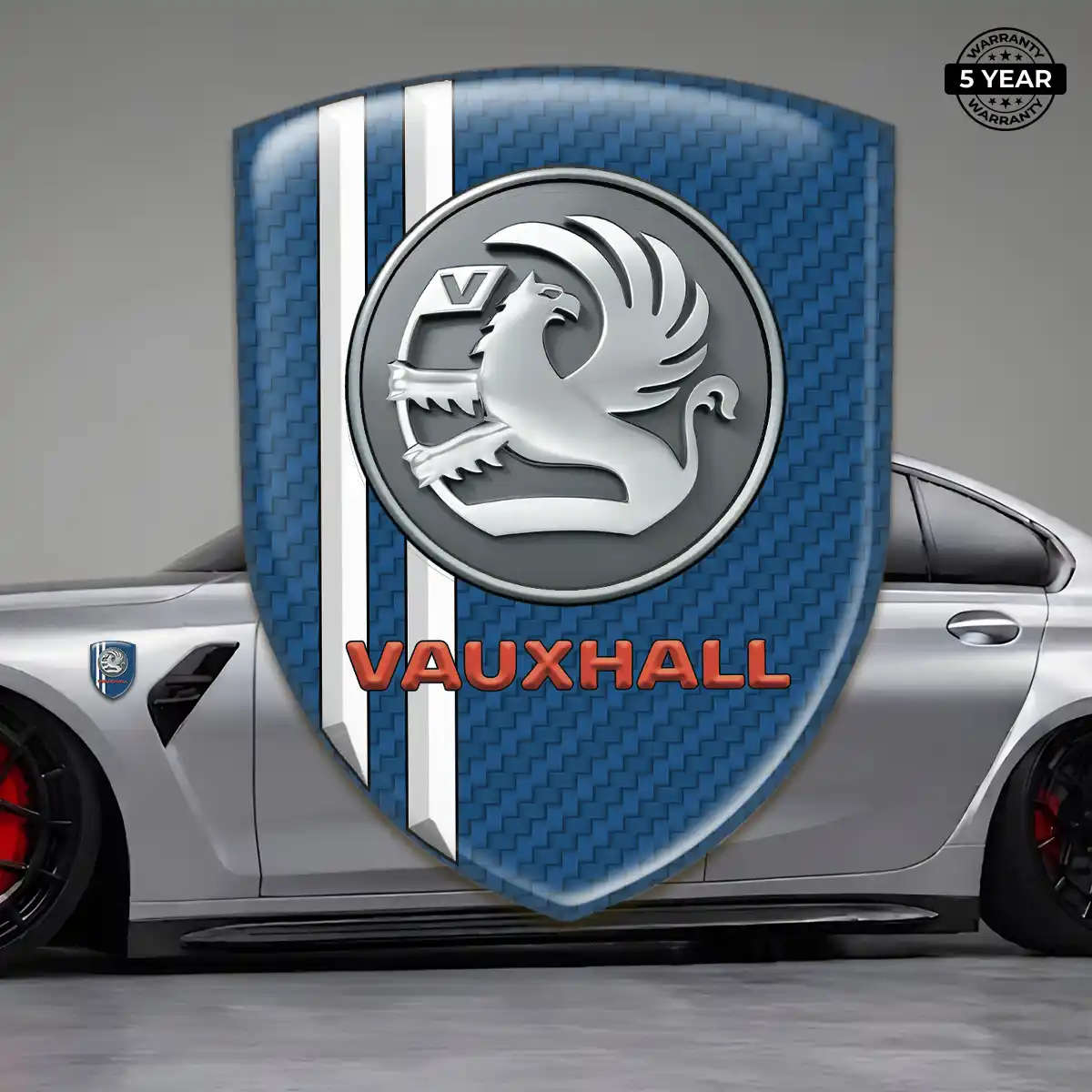Vauxhall Silicone Badge Superior Craft