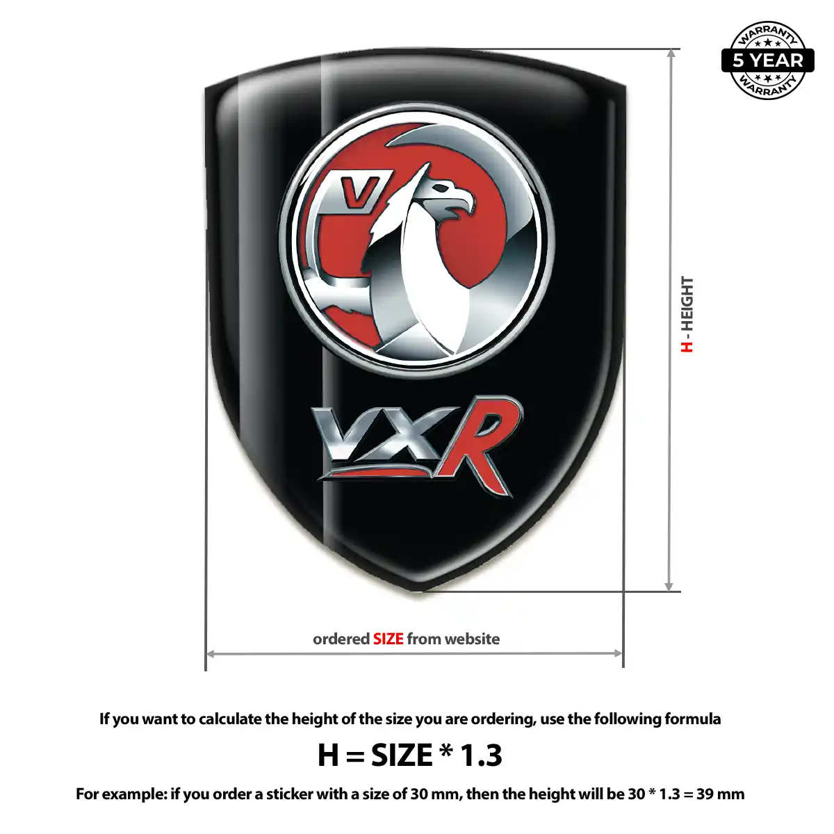Vauxhall Silicone Emblem Elite Edition