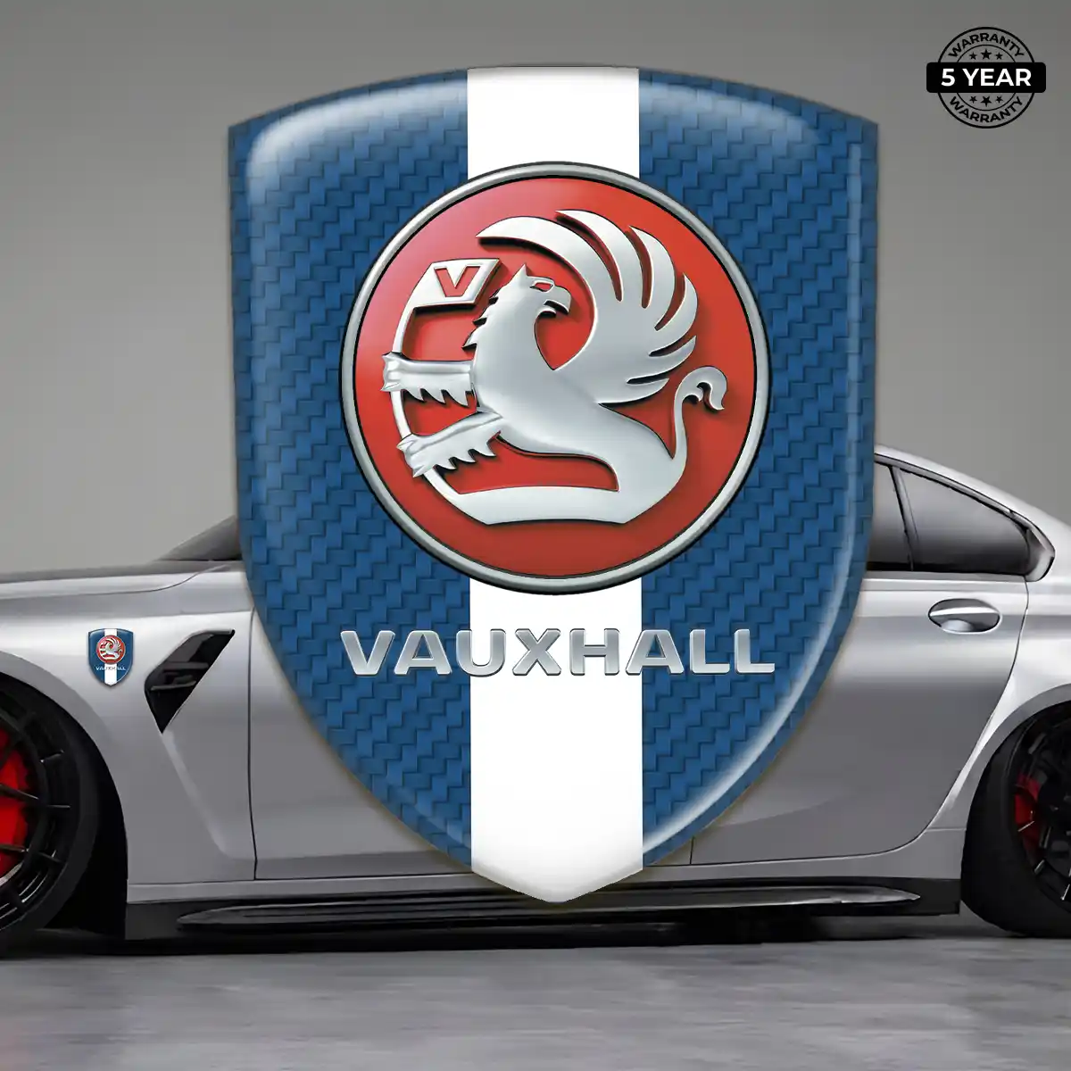 Vauxhall Silicone Emblem Prime Quality