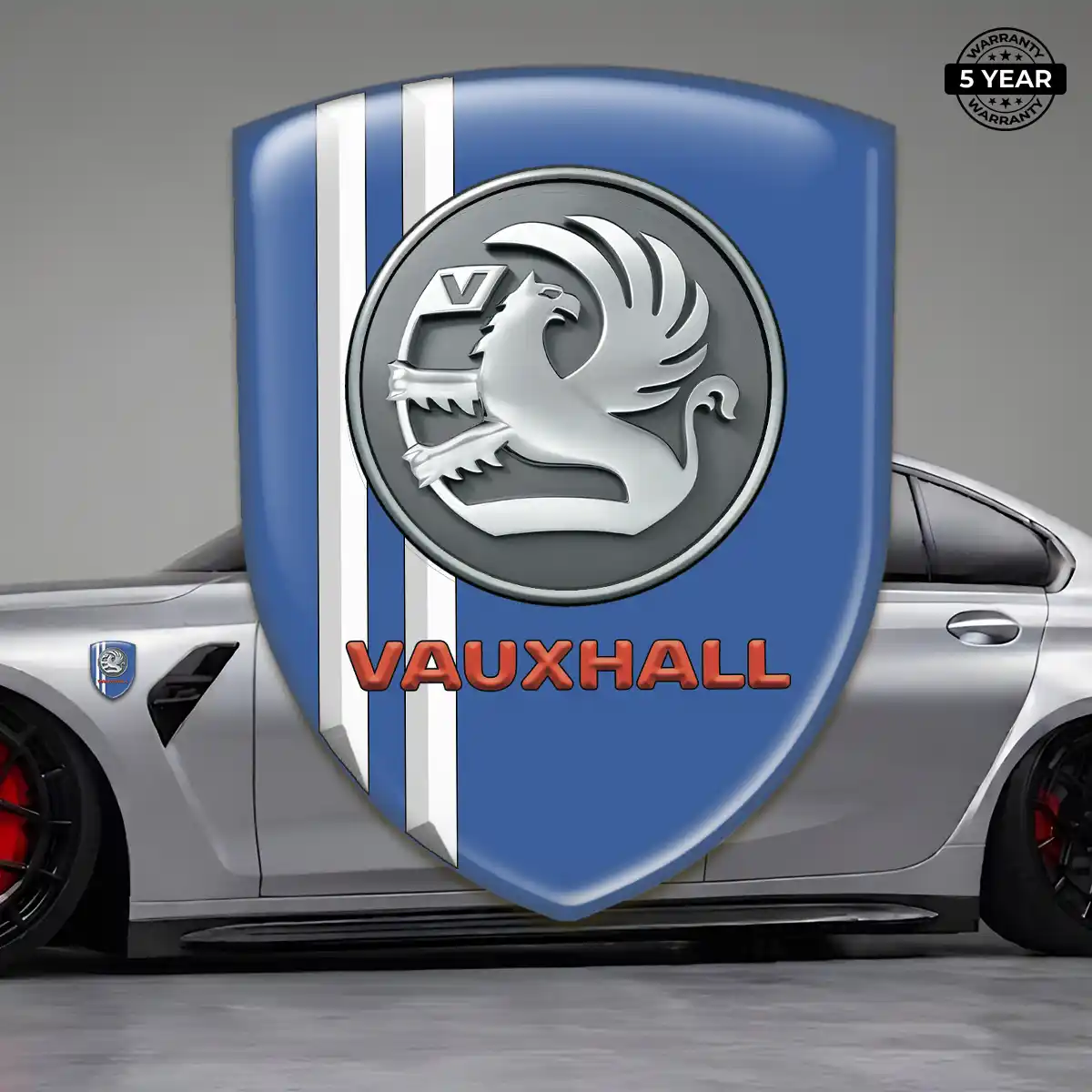 Vauxhall Silicone Sticker Prime Quality
