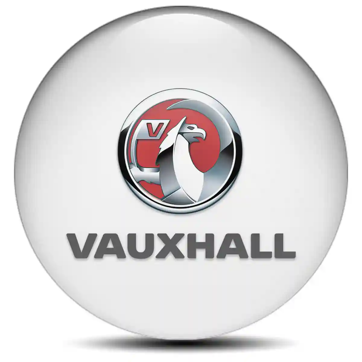 Vauxhall Silicone Sticker Refined Design