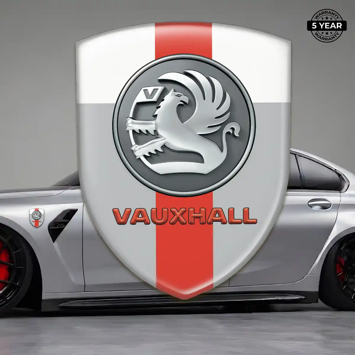 Vauxhall Silicone Sticker Resin Luxe
