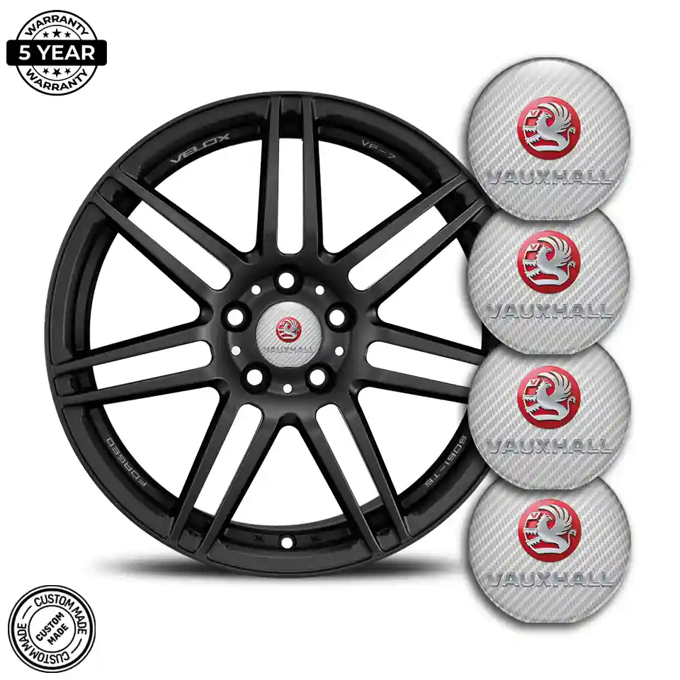 Vauxhall Silicone Sticker Self-Adhesive Refined Design