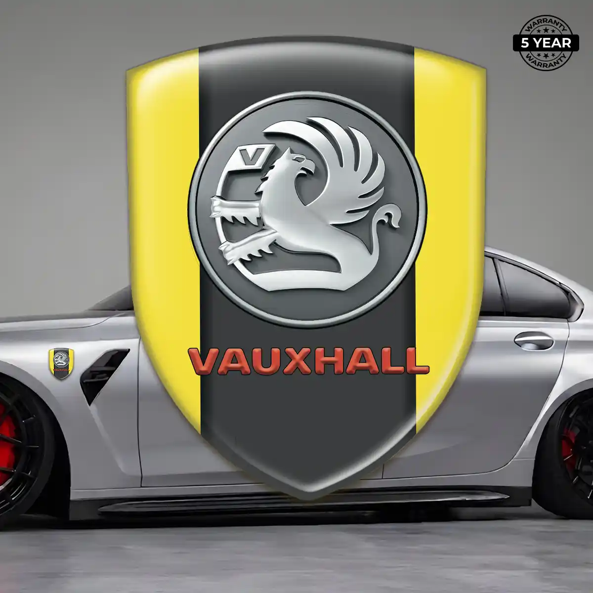 Vauxhall Silicone Sticker Signature Grade