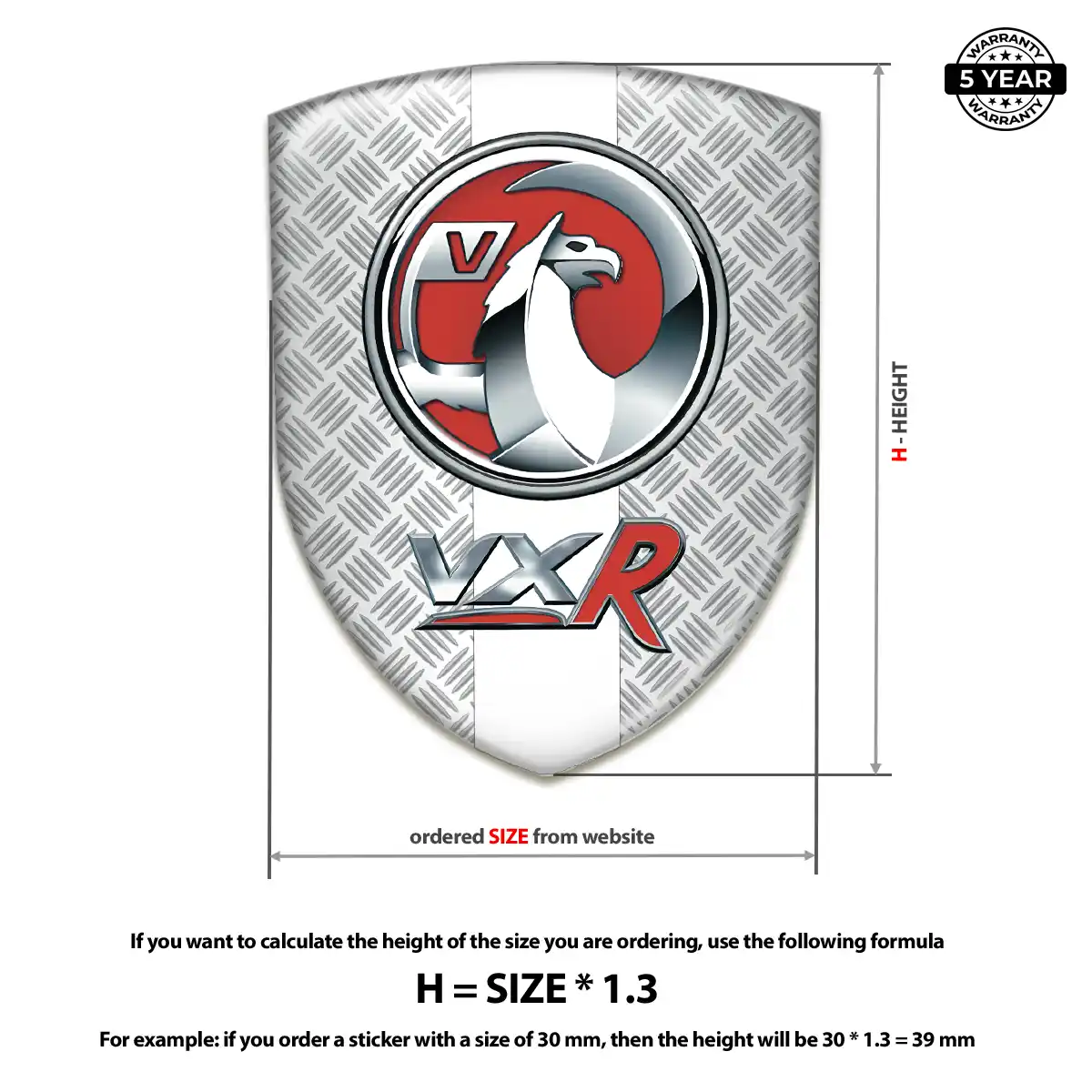 Vauxhall Sticker Superior Craft