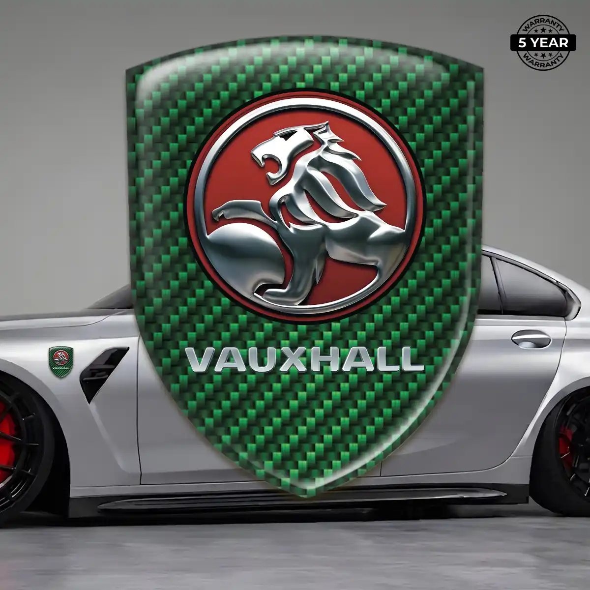 Vauxhall Vehicle Logo Sticker Cabin Style