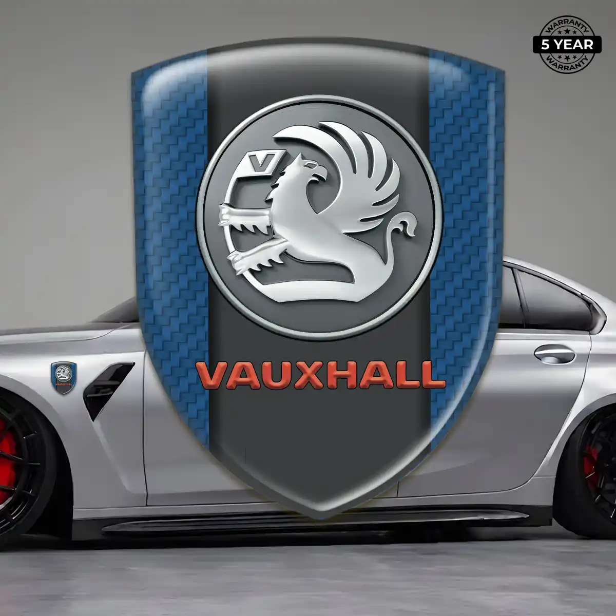 Vauxhall Vehicle Logo Sticker Elite Finish