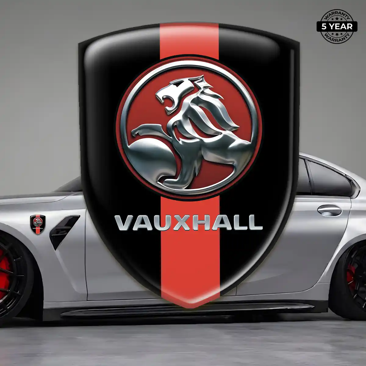 Vauxhall Vehicle Logo Sticker Interior Luxe