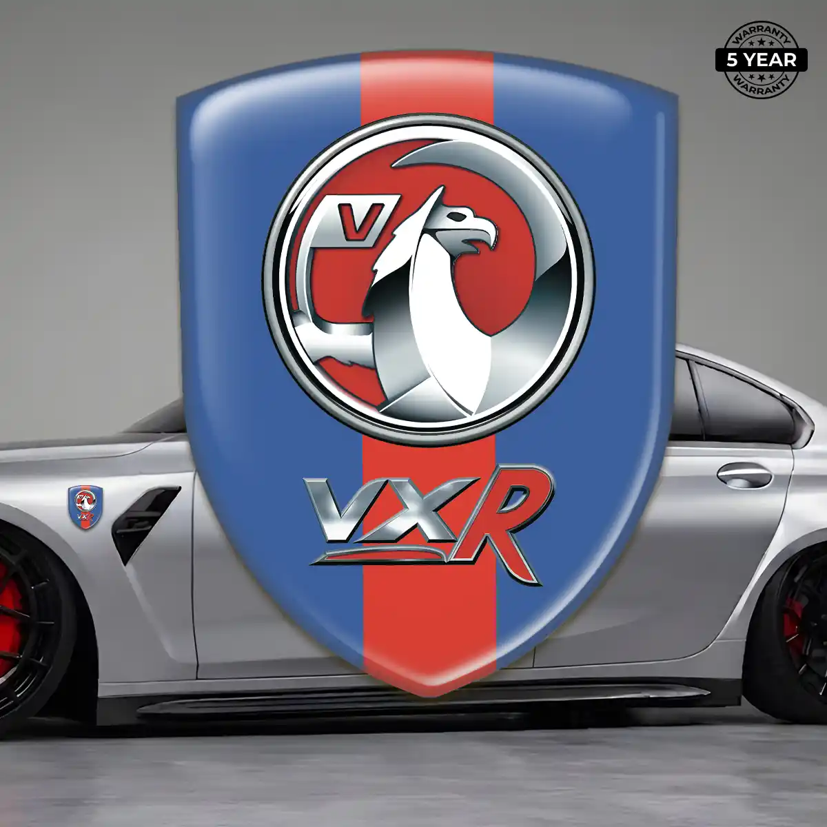 Vauxhall Vehicle Logo Sticker Refined Design