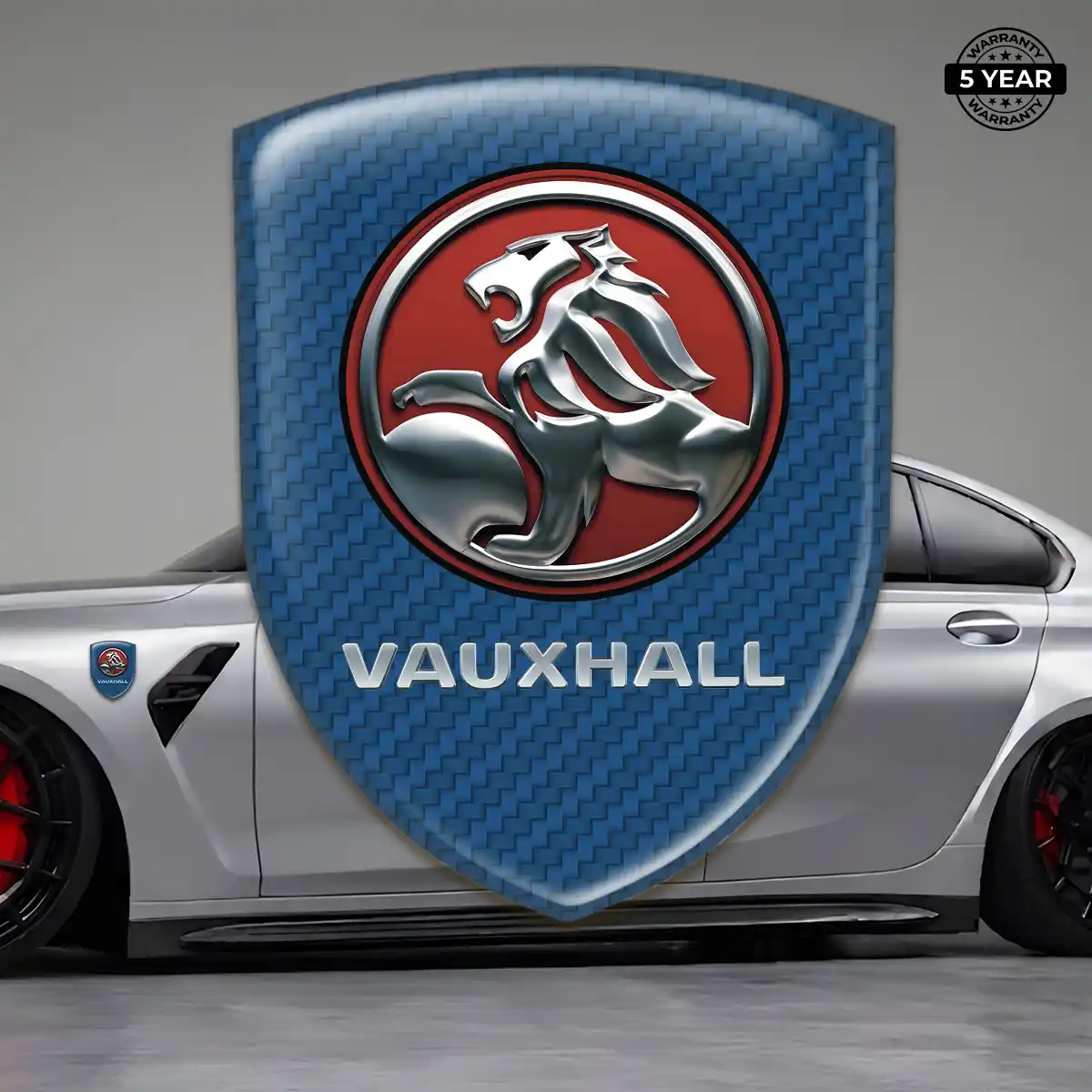 Vauxhall Vehicle Logo Sticker Resin Luxe