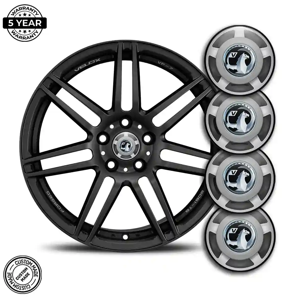 Vauxhall Wheel Emblem Self-Adhesive Refined Design