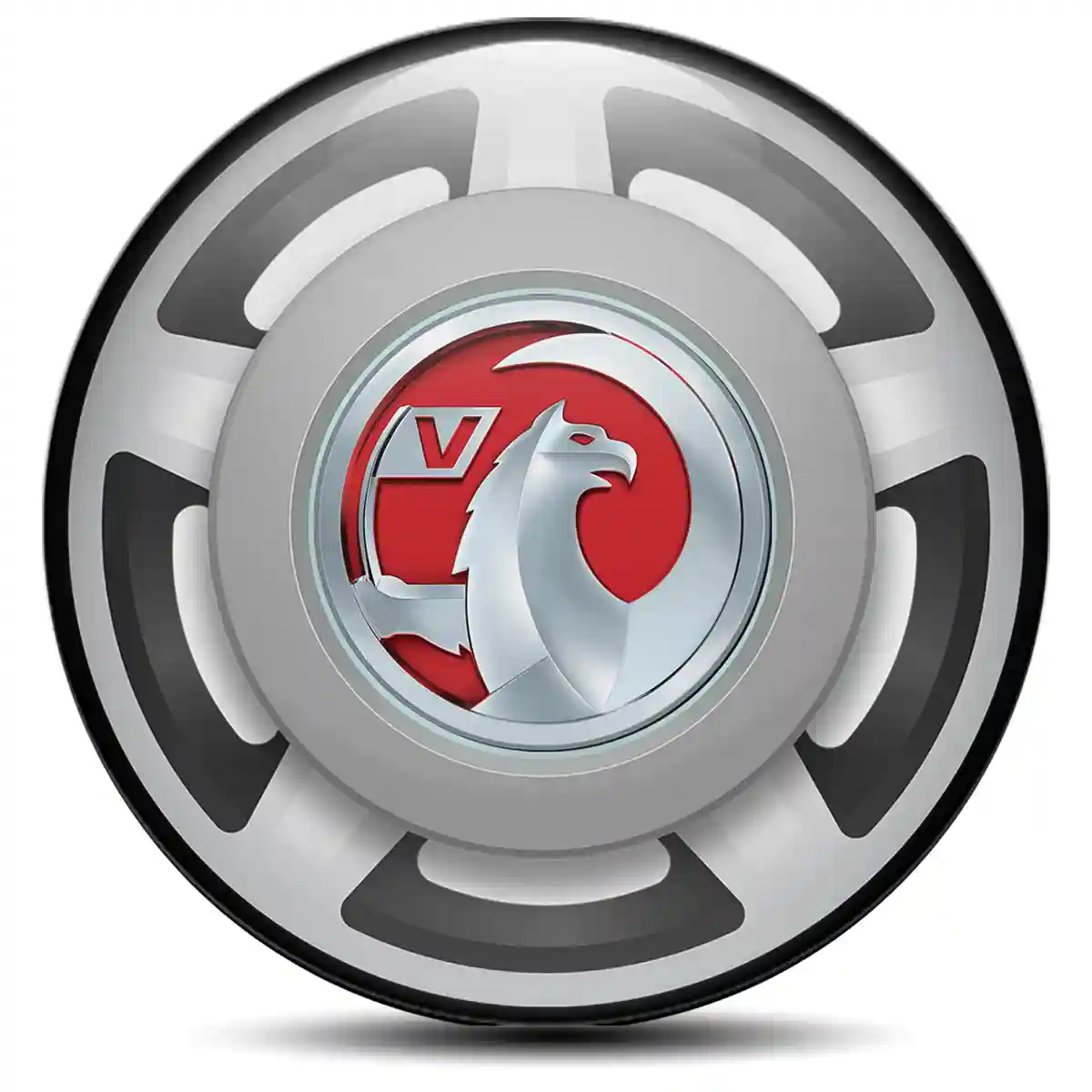 Vauxhall Wheel Emblem Self-Adhesive Sleek Style