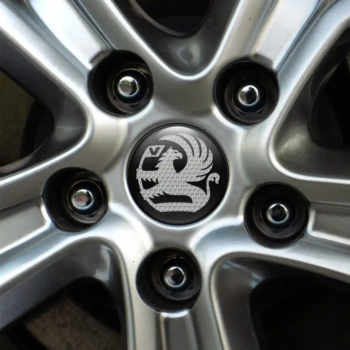 Vauxhall Wheel Emblem Self-Adhesive Superior Craft