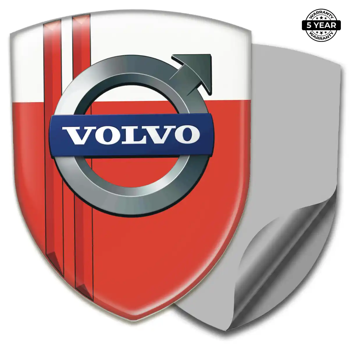 Volvo 3D Badge Sticker Elite Finish