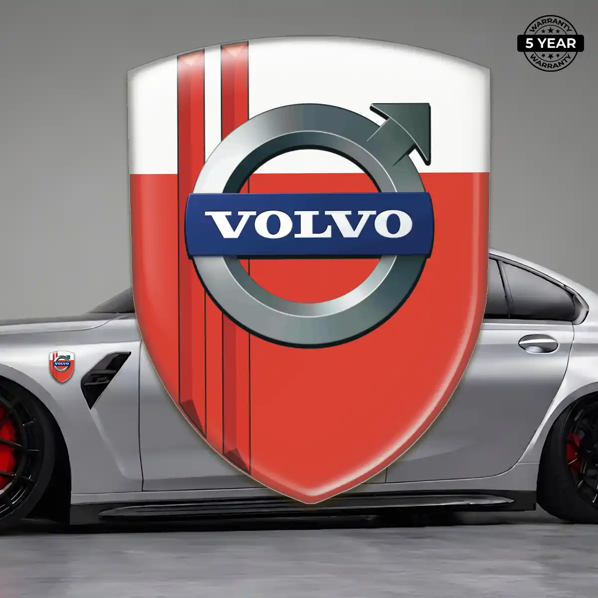 Volvo 3D Badge Sticker Elite Finish