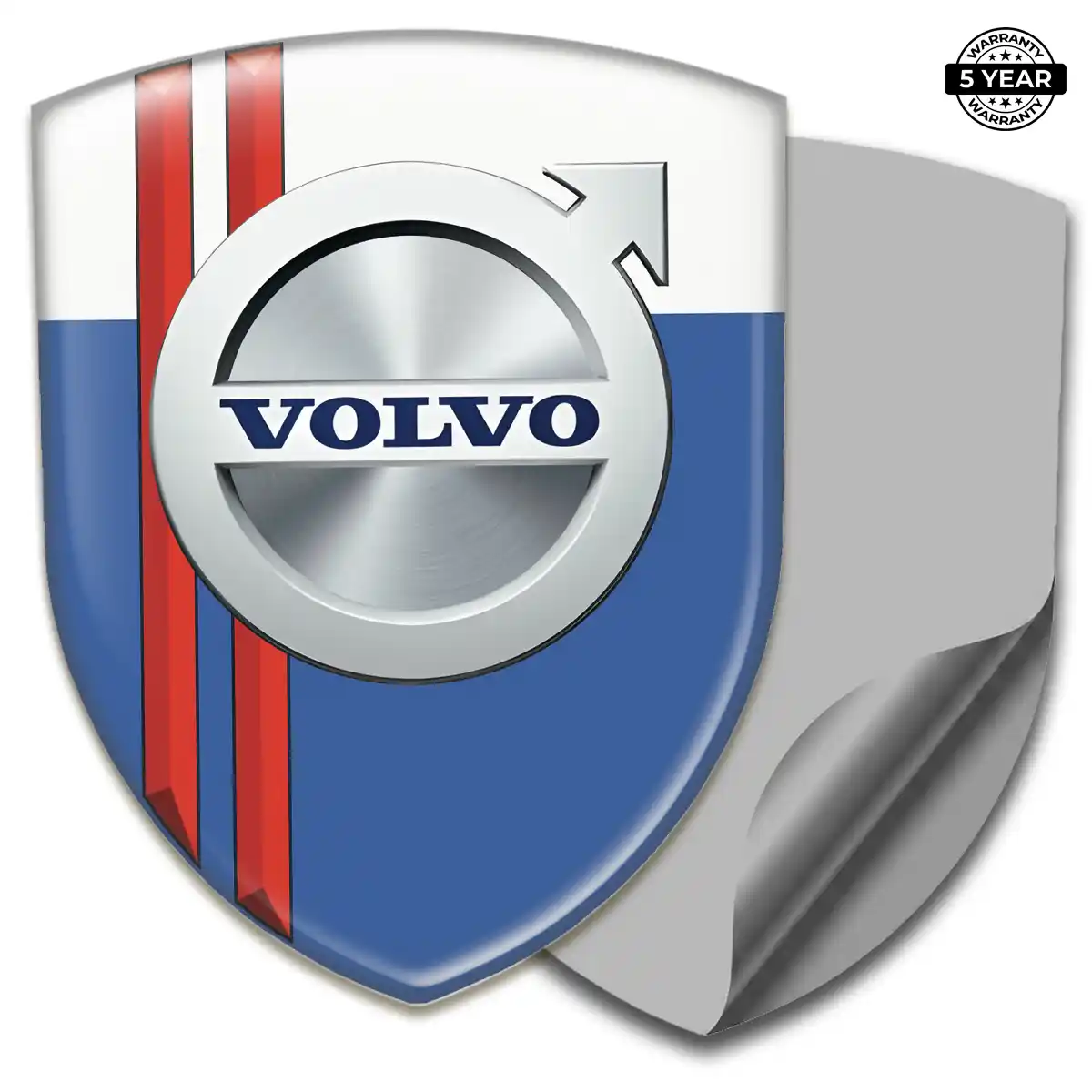 Volvo 3D Badge Sticker Noble Edition