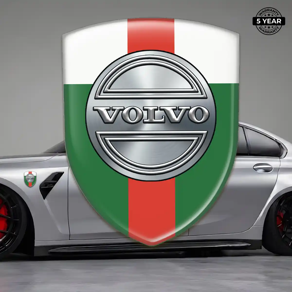 Volvo 3D Badge Sticker Prestige Line