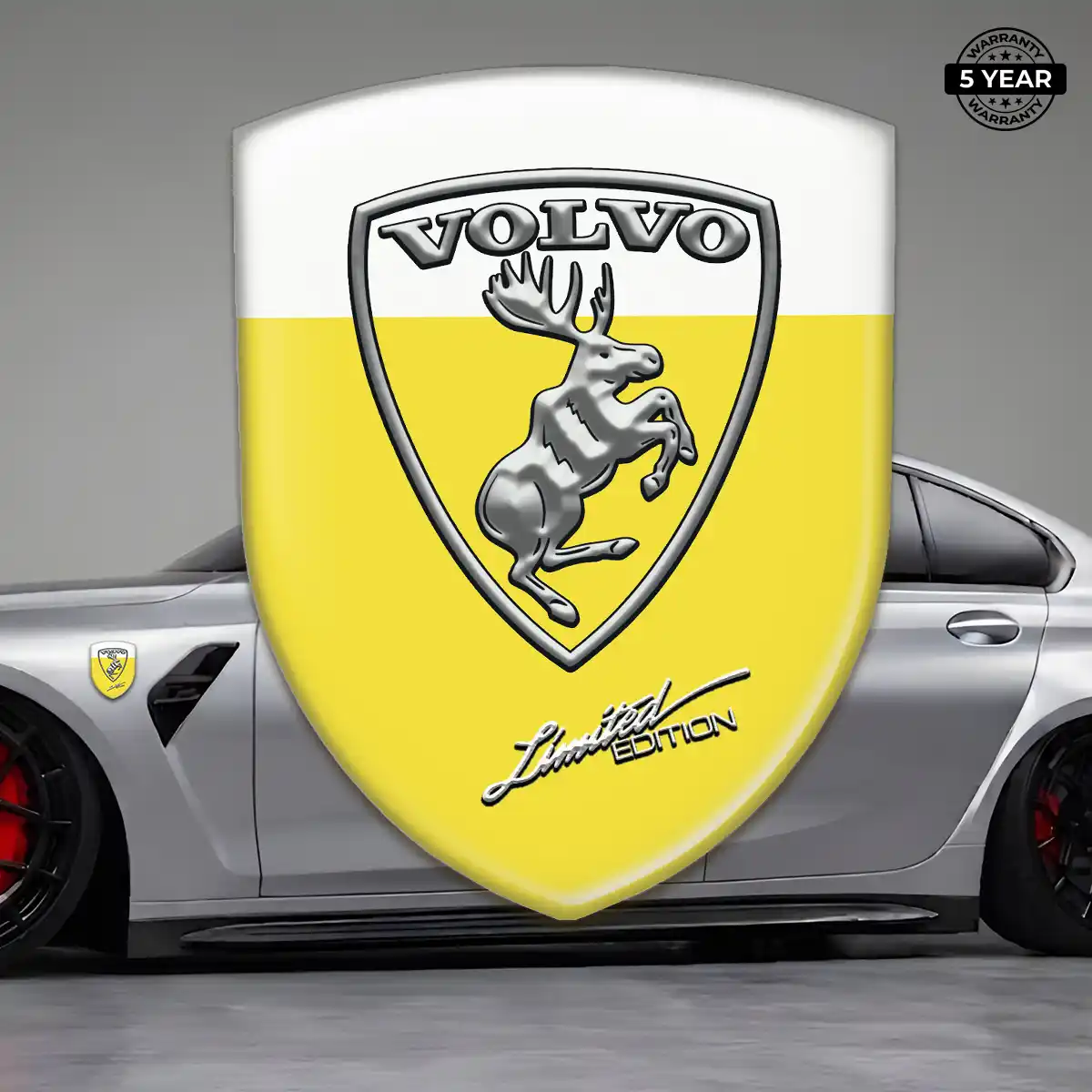 Volvo 3D Badge Sticker Prime Quality