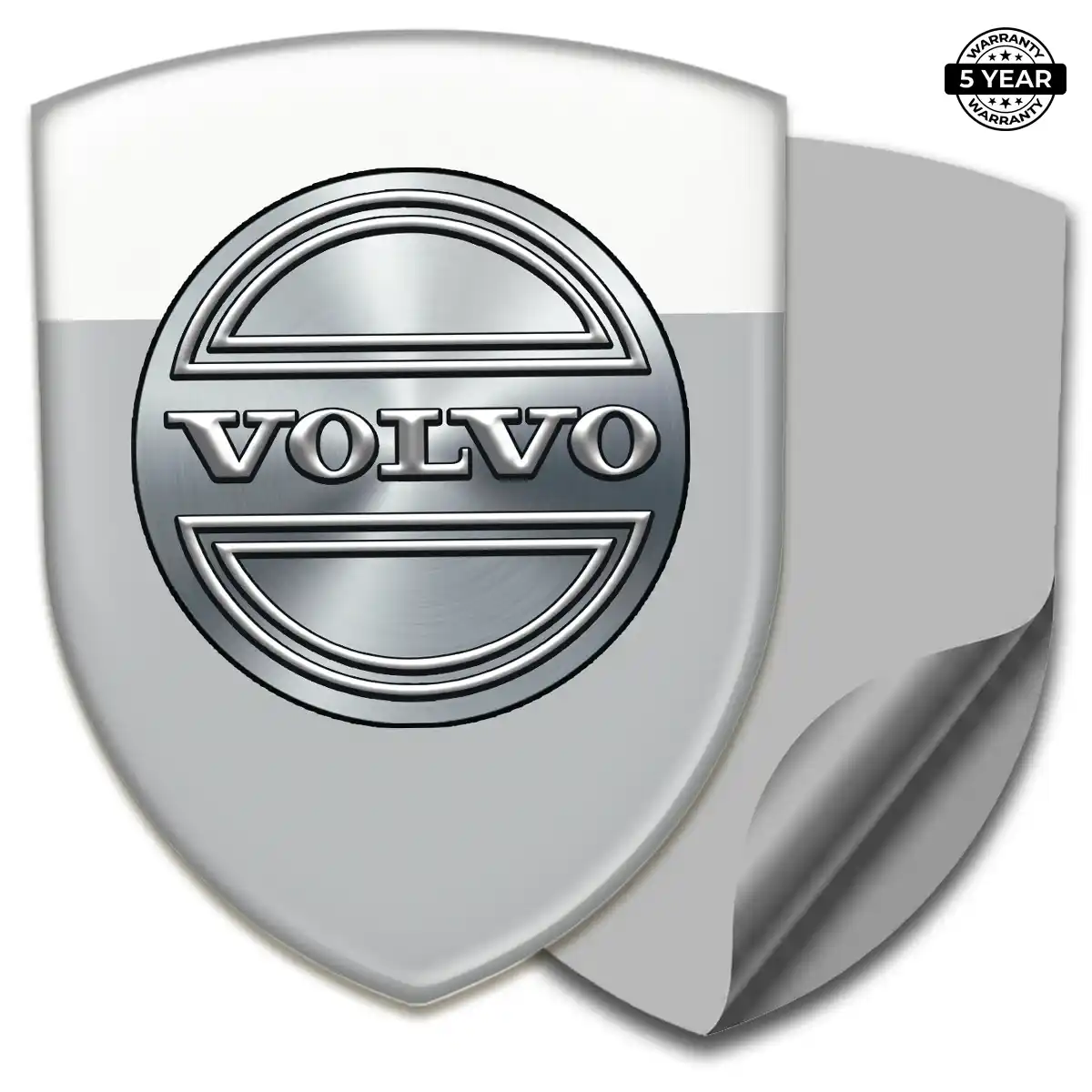 Volvo 3D Badge Sticker Refined Design