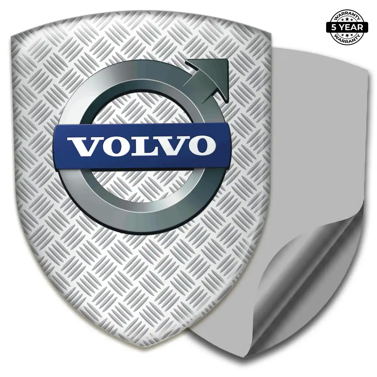 Volvo 3D Badge Sticker Sleek Style