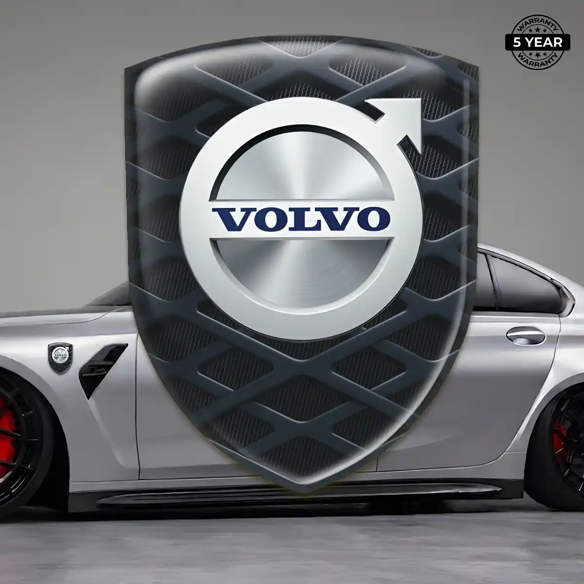 Volvo 3D Badge Sticker Superior Craft