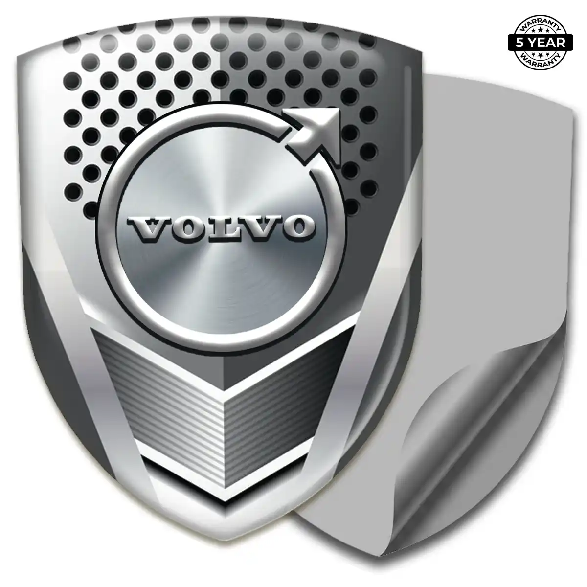 Volvo 3D Domed Sticker Cabin Style