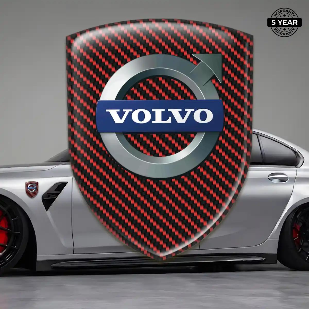 Volvo 3D Domed Sticker Deluxe Edition
