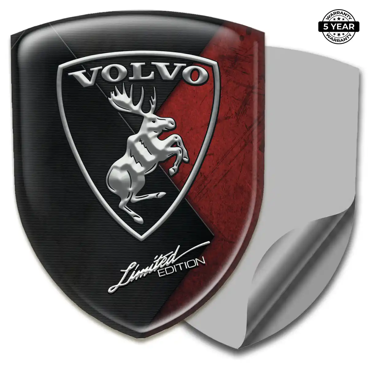 Volvo 3D Domed Sticker Elite Finish
