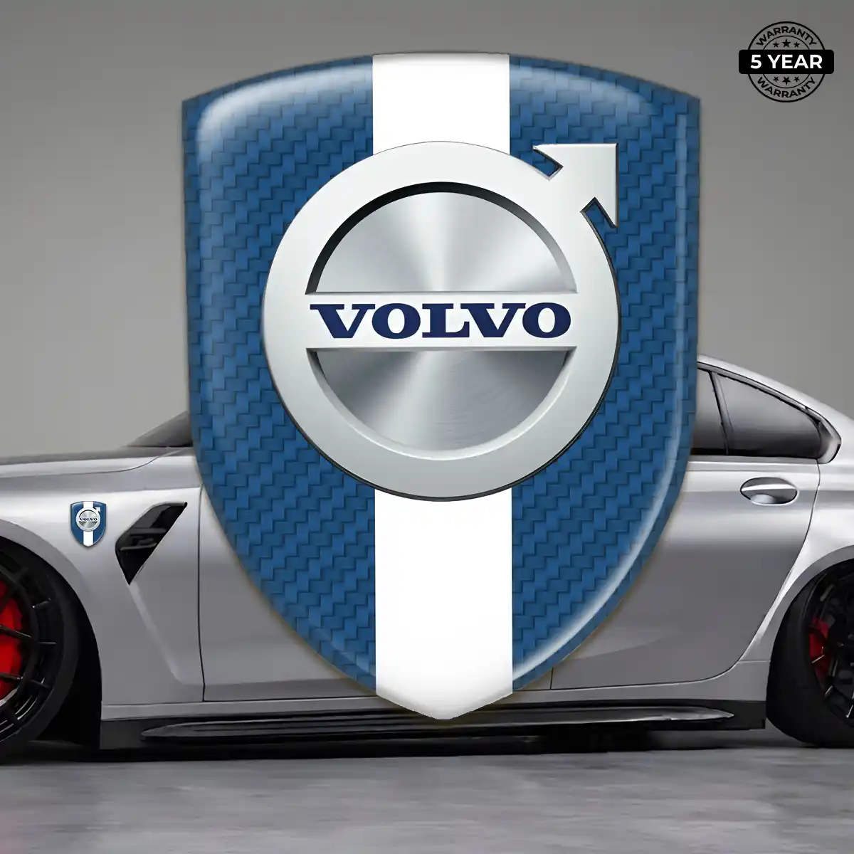 Volvo 3D Domed Sticker Exterior Luxe