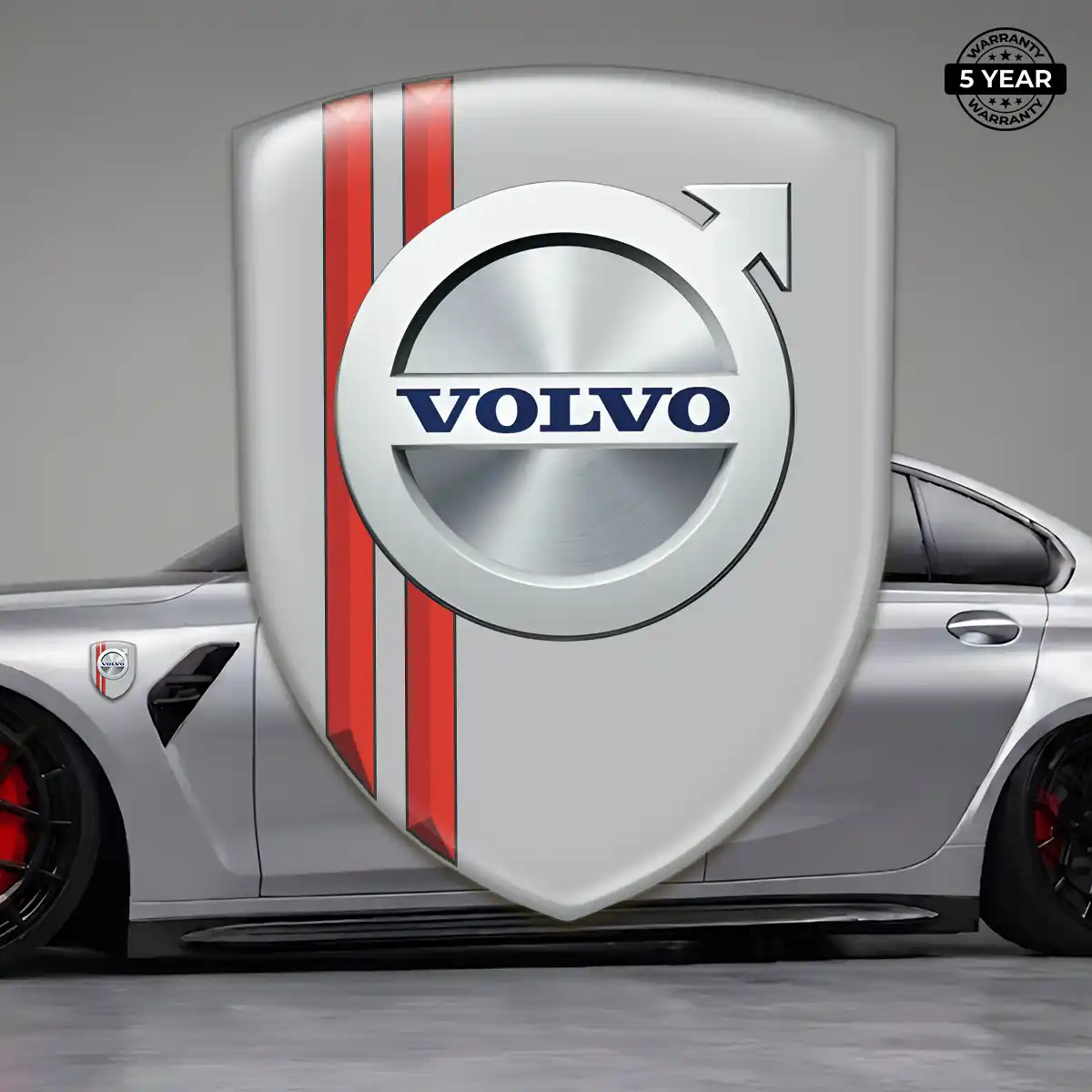 Volvo 3D Domed Sticker Interior Luxe
