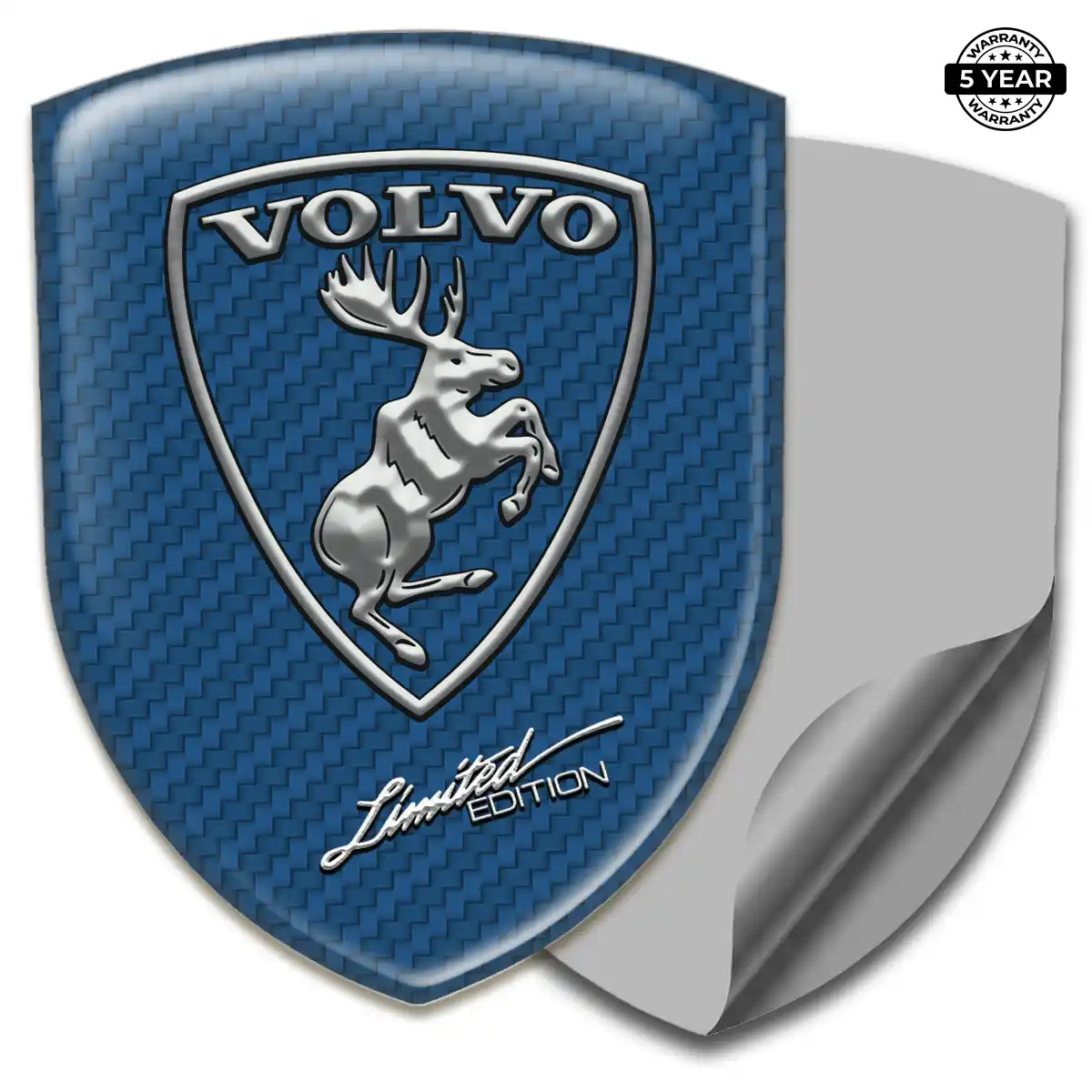 Volvo 3D Domed Sticker Premium Dome