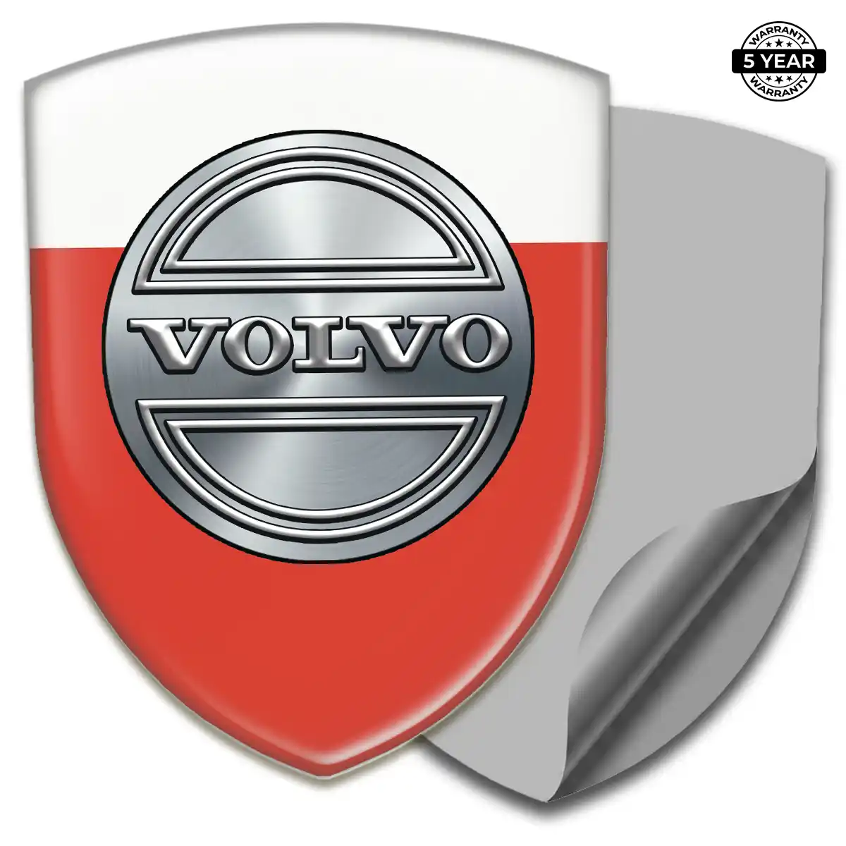 Volvo 3D Domed Sticker Refined Design