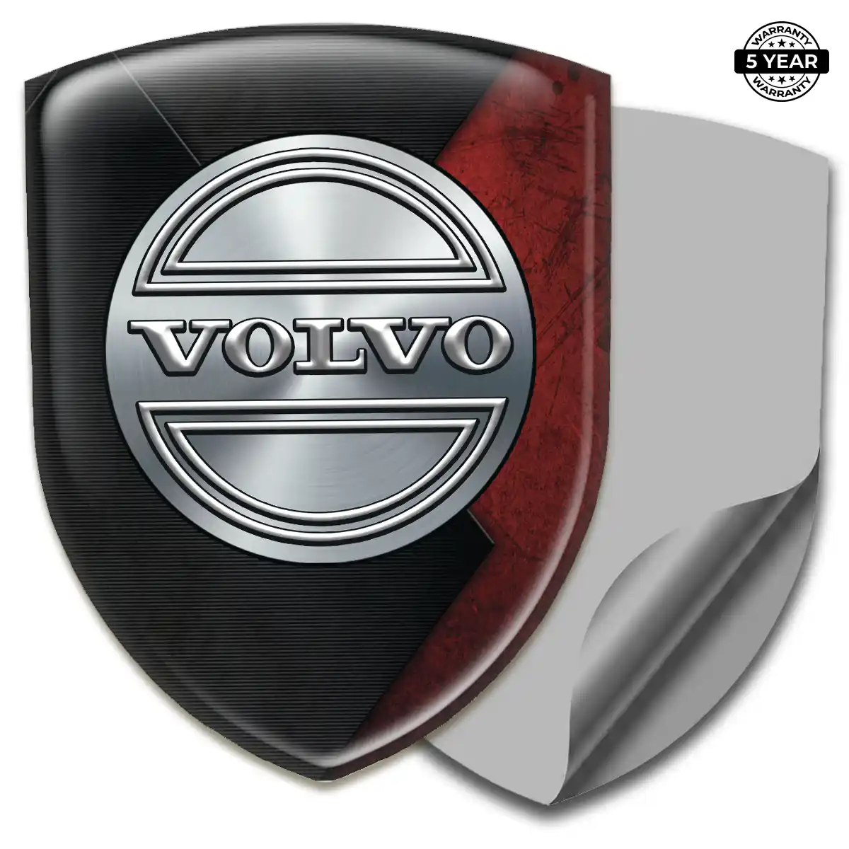 Volvo 3D Domed Sticker Signature Grade