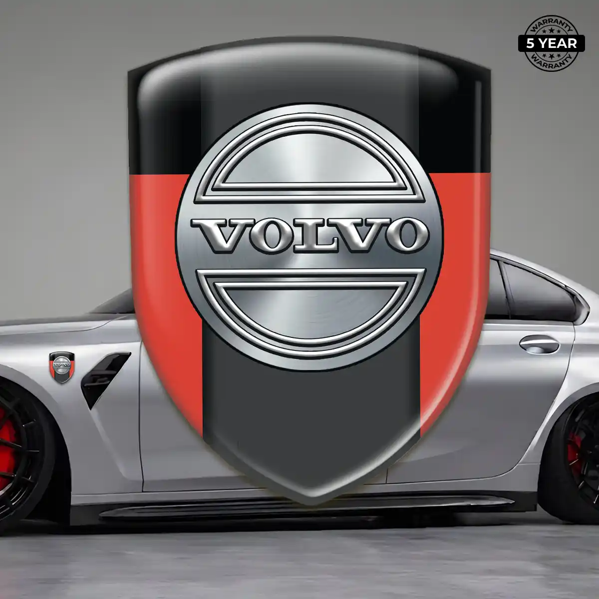 Volvo 3D Domed Sticker Superior Craft
